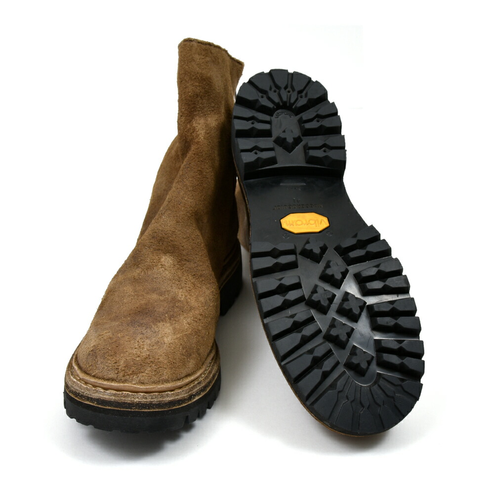 COMOLI（コモリ）GUIDI バックジップブーツ COMOLI別注カラー B01