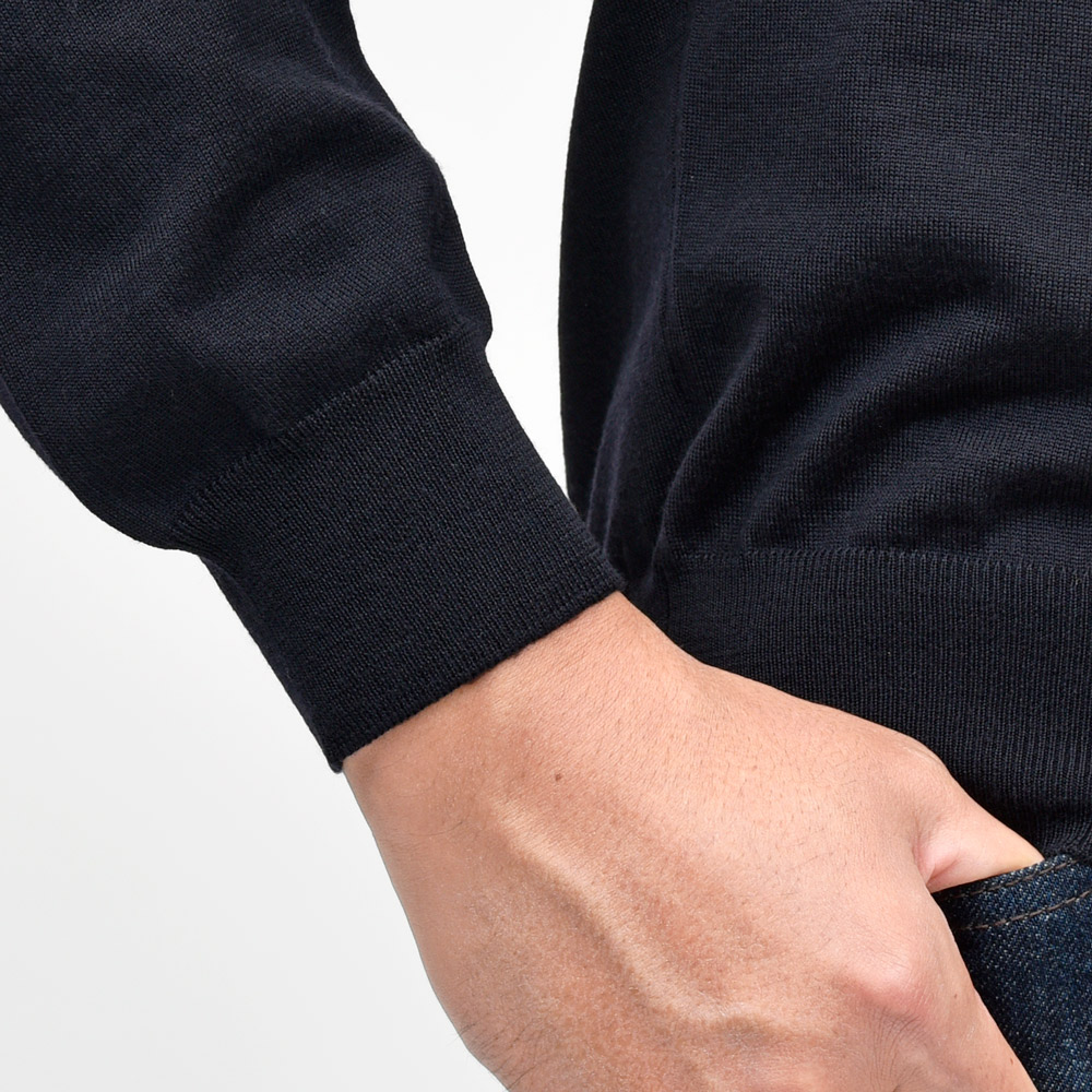 LARDINI（ラルディーニ）Super120'sウールハイゲージタートルネック