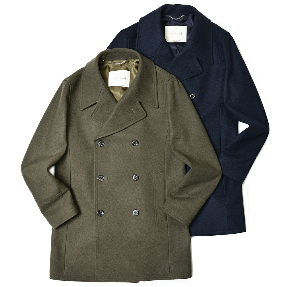 MACKINTOSH（マッキントッシュ）ウールソフトメルトンピーコート GTS