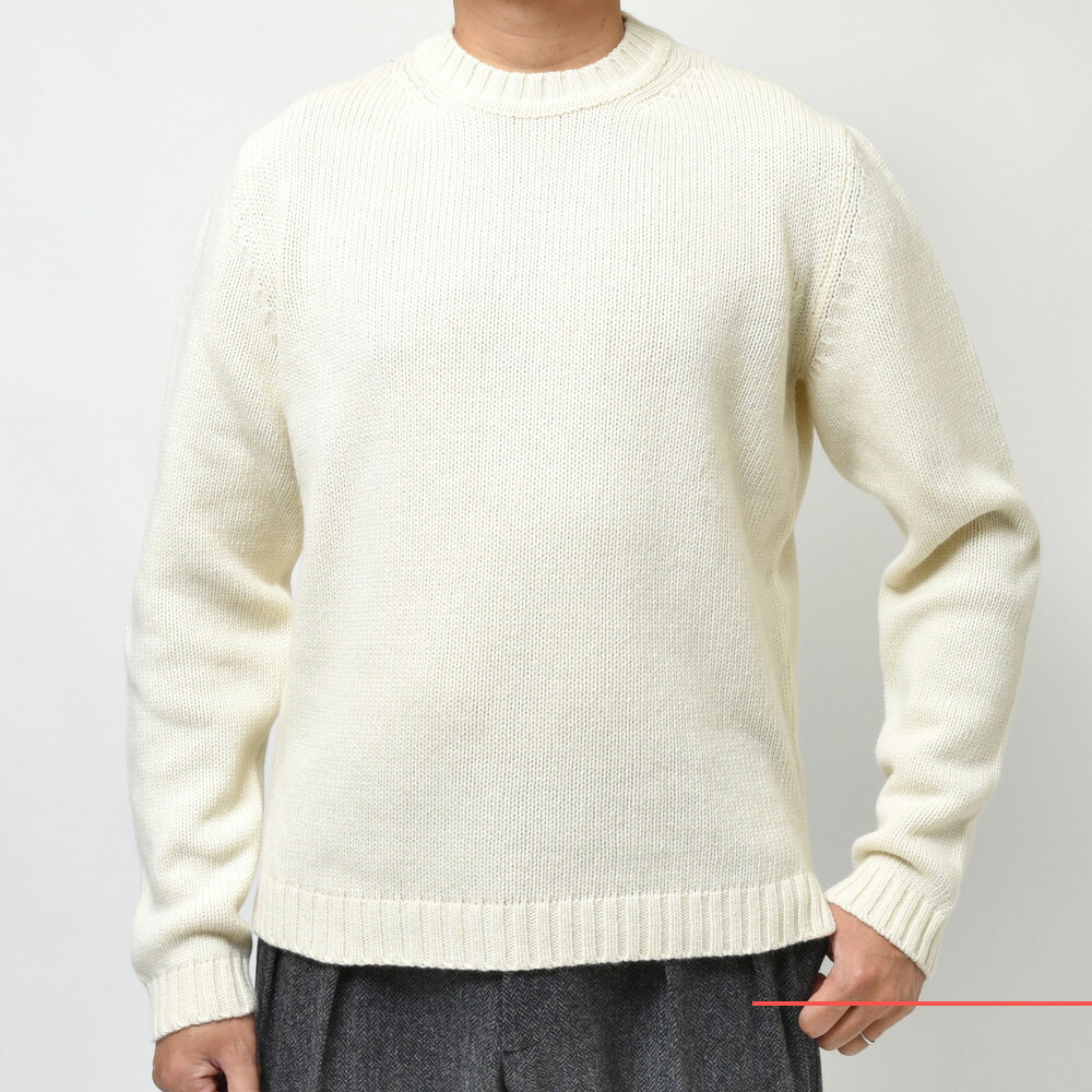 nomiamo（ノミアモ）ミドルゲージエコカシミアクルーネックニット SP03