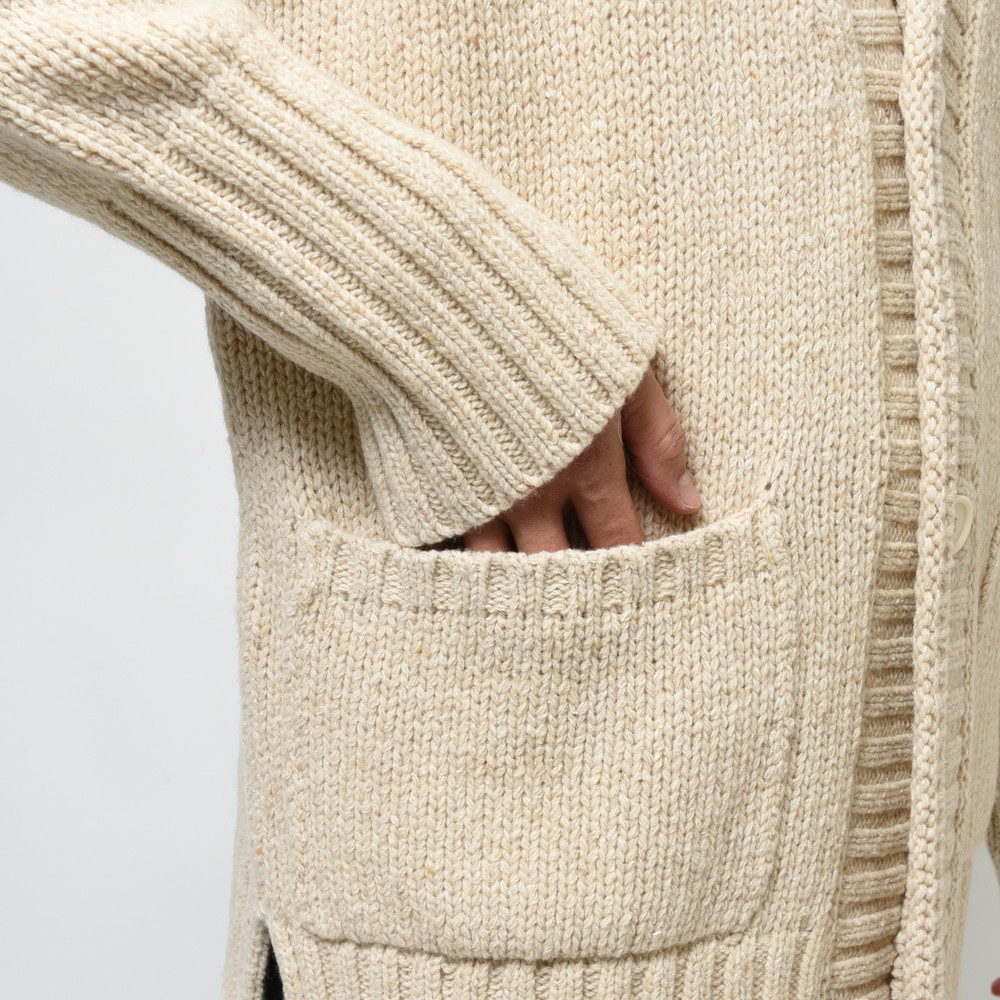 SALE】ma'ry'ya（マリア）ミドルゲージウールナイロンシルクニット