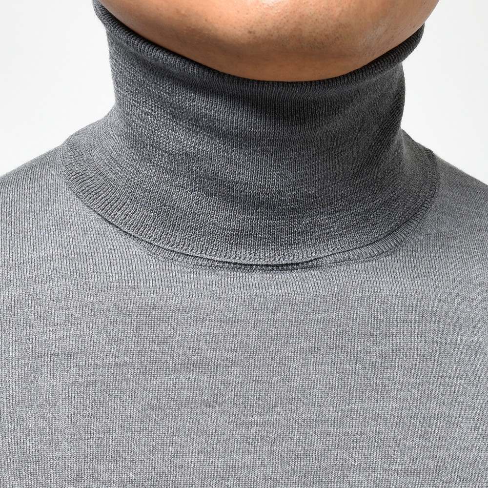 ZANONE（ザノーネ）ハイゲージフレックスウールタートルネックニット