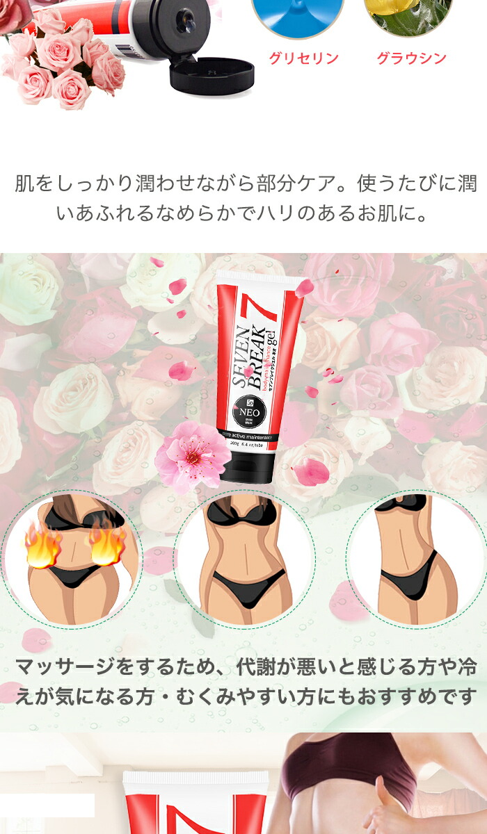 楽天市場】セブンブレイク ジェル ネオ seven break 7 neo 体 フェイス