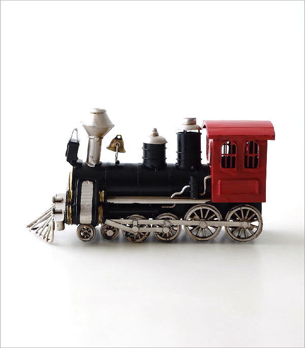 楽天市場】置物 オブジェ SL おもちゃ アンティーク調 おしゃれ レトロ