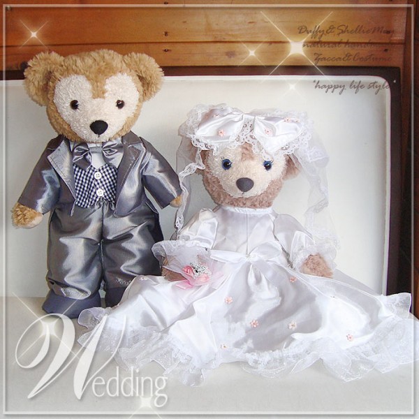 楽天市場】ダッフィー シェリーメイ ウエディング ペア Sサイズ 43cm