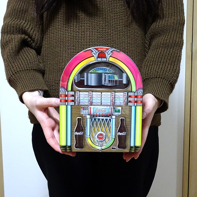 楽天市場】貯金箱 かわいい コカコーラ ジュークボックス ティンバンク