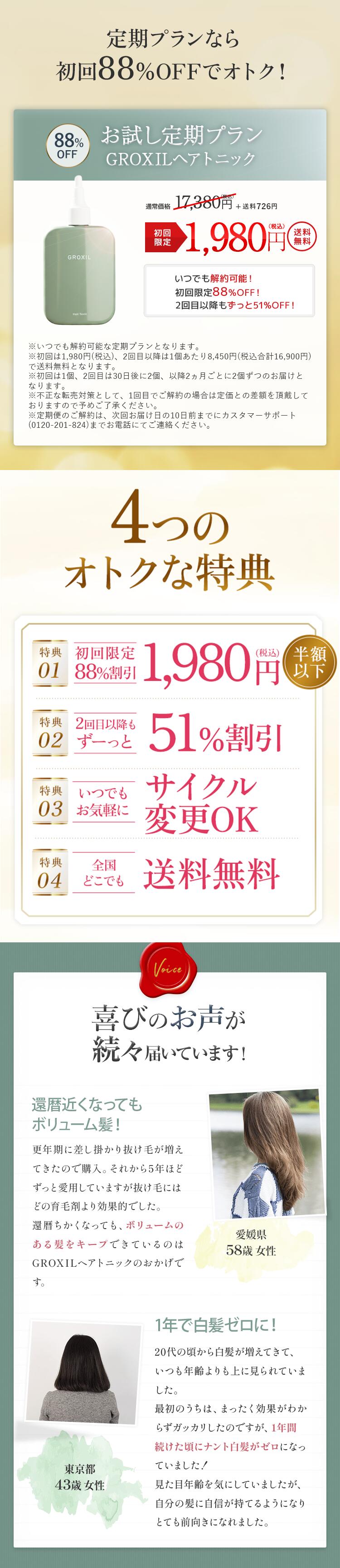 楽天市場】【ポイント10倍！4日20:00~11日1:59】 グロキシル ヘア