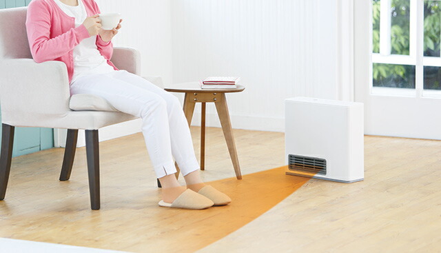 楽天市場】【あんしんの3年保証】リンナイ ガスファンヒーター