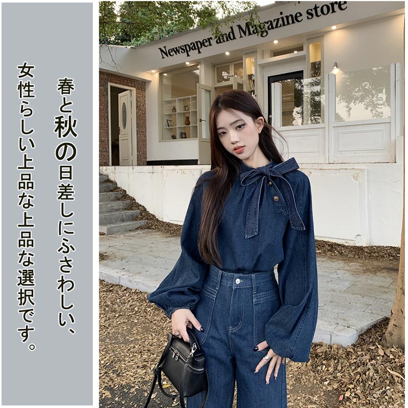 KAPITAL ピンタックデニムシャツ プリーツ 長袖 メンズXS レディースS