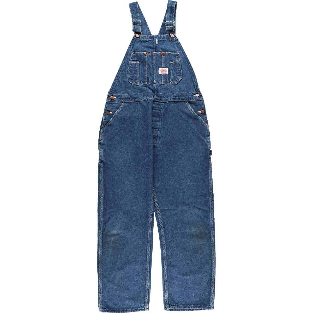 古着 70～80年代 ラウンドハウス Round House デニムオーバーオール