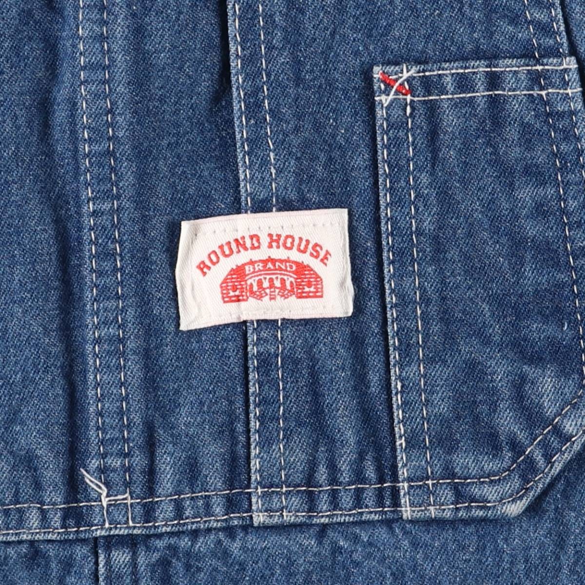 古着 70～80年代 ラウンドハウス Round House デニムオーバーオール