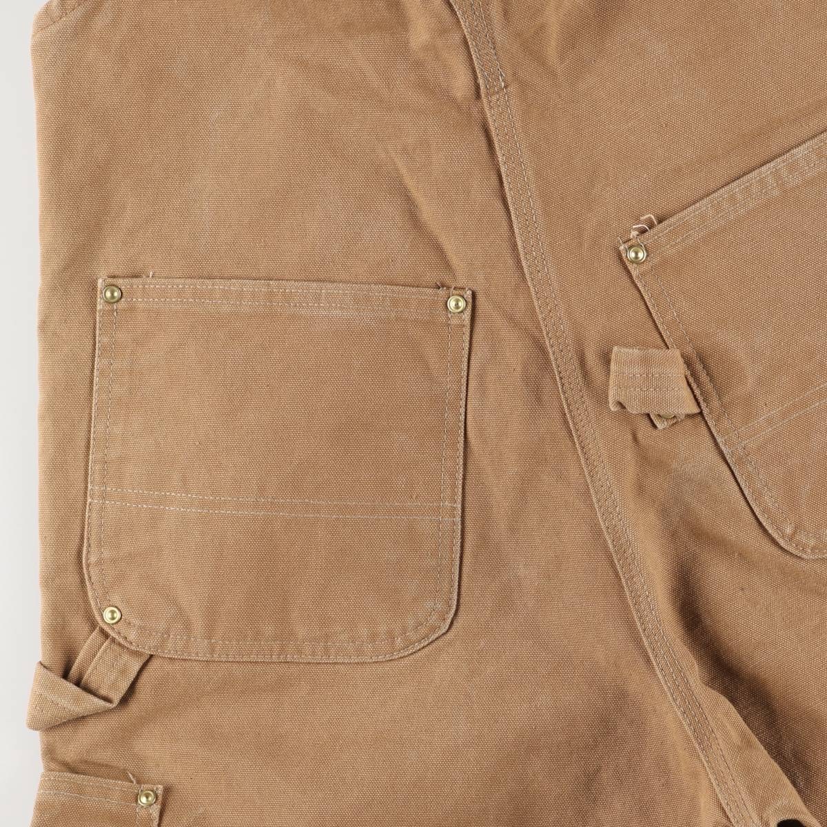 古着 00年代 カーハート Carhartt ダブルニー ダック オーバーオール