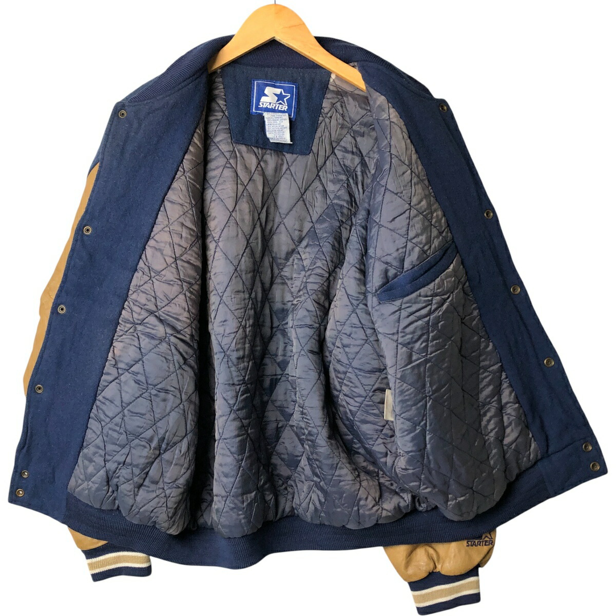 古着 90年代 スターター Starter NOTRE DAME ノートルダム大学 中綿