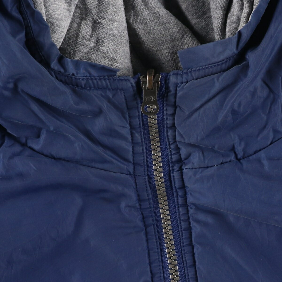 古着 00年代 アディダス adidas リバーシブル バックロゴ 中綿パーカー