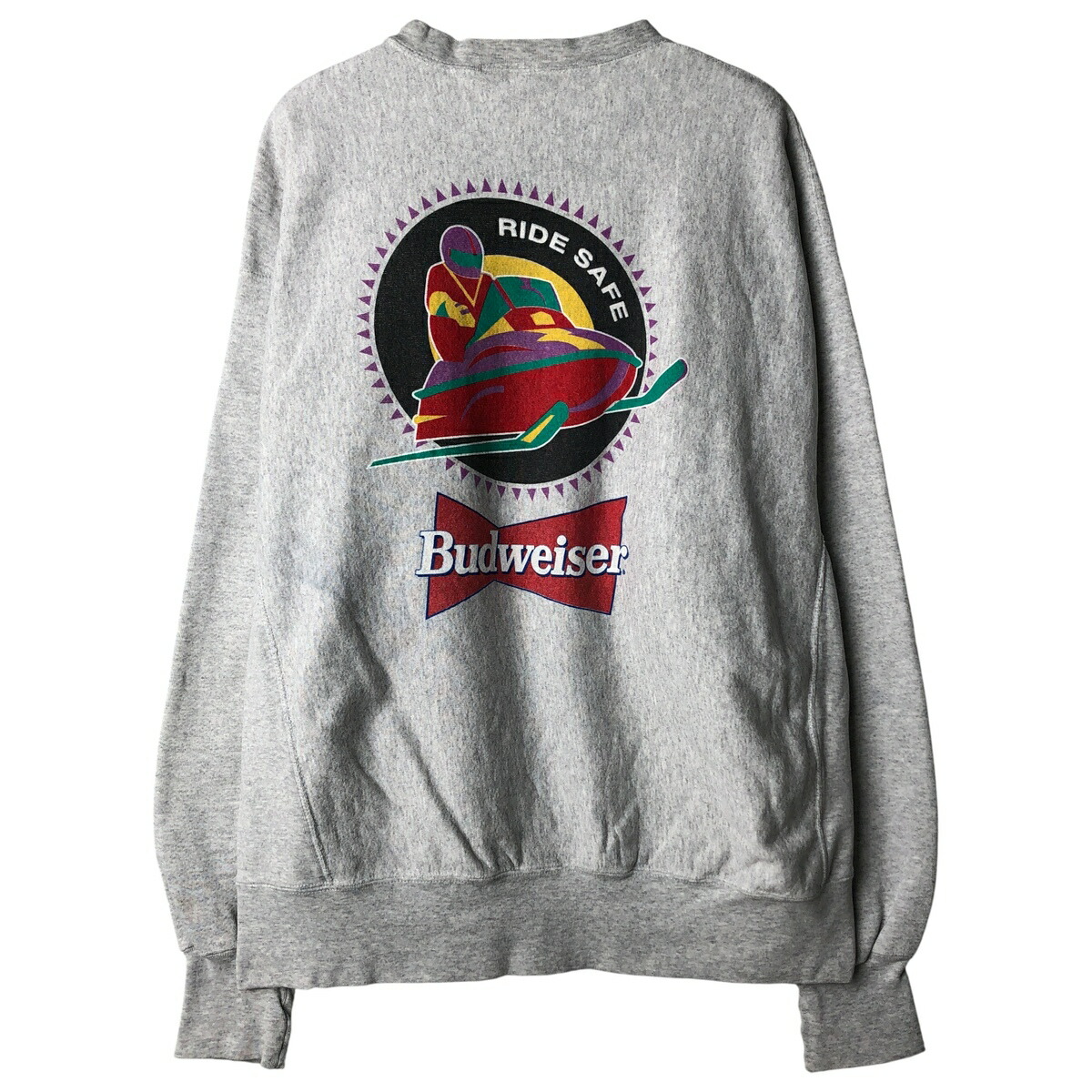 古着 VCC Budweiser バドワイザー バックプリント アドバタイジング