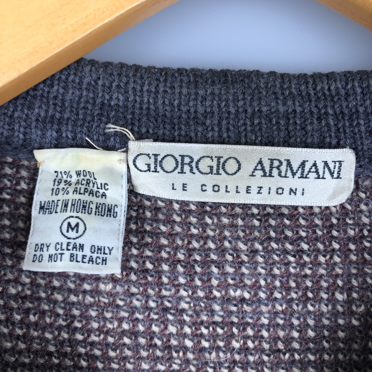 古着 ジョルジオアルマーニ Giorgio Armani LE COLLEZIONI ペイズリー