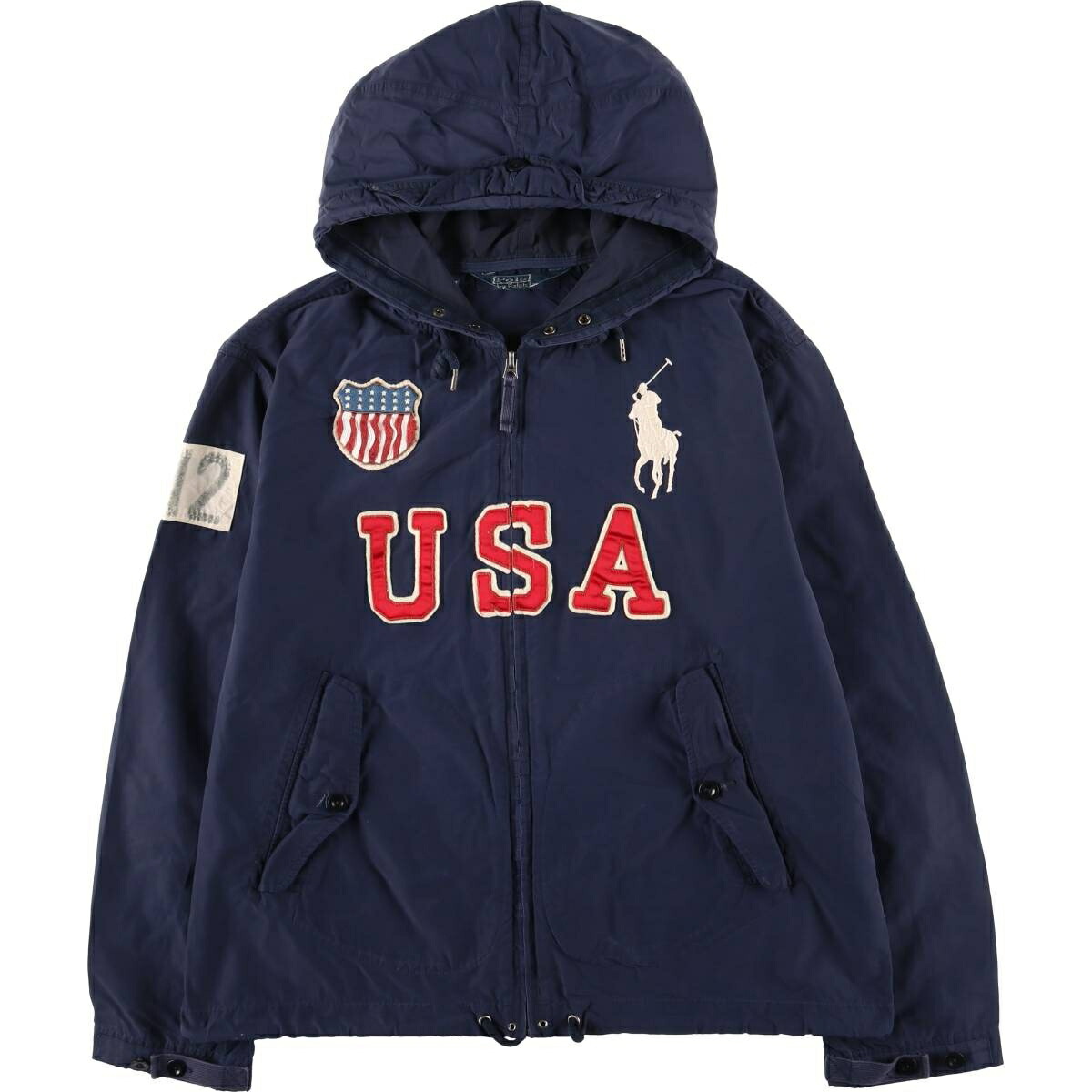 古着 ラルフローレン Ralph Lauren POLO by Ralph Lauren 星条旗柄