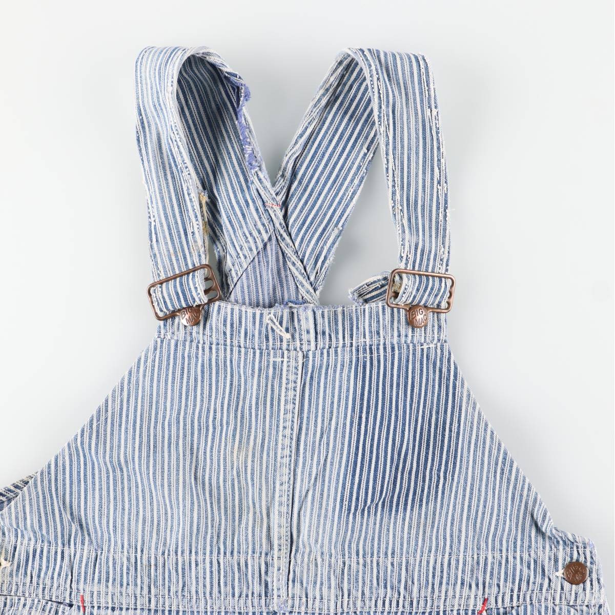 古着 ペニーズ Penneys BIG MAC ビッグマック ヒッコリーストライプ