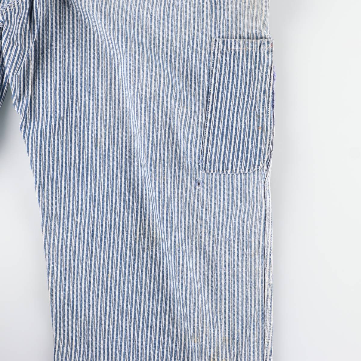 古着 ペニーズ Penneys BIG MAC ビッグマック ヒッコリーストライプ