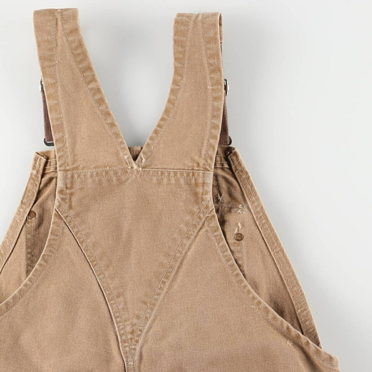 古着 60年代 カーハート Carhartt エプロン付き デカCボタン