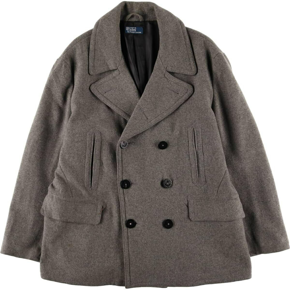 古着 ラルフローレン Ralph Lauren POLO by Ralph Lauren ピーコート P