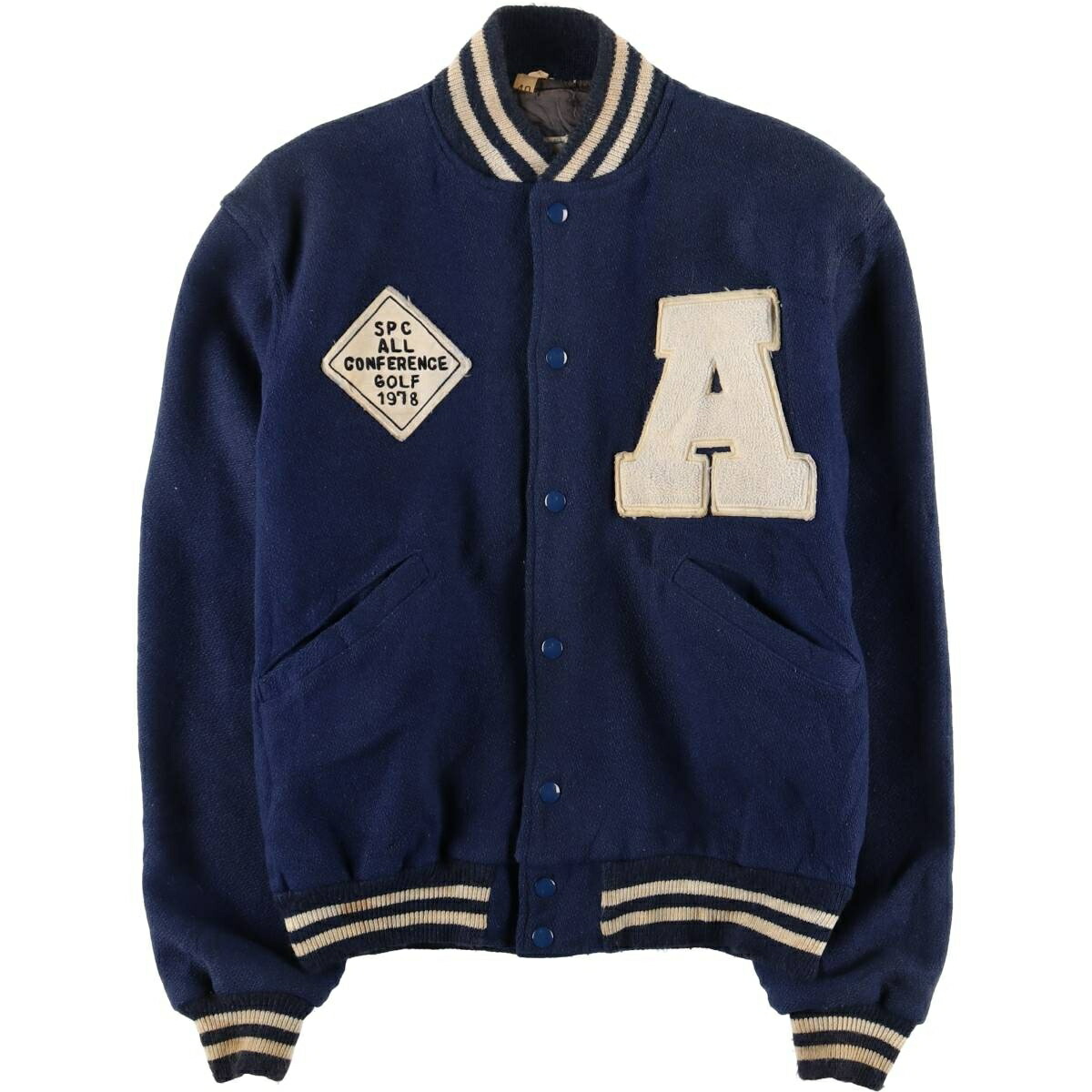 古着 60～70年代 バトウィン BUTWIN スタジャン アワードジャケット