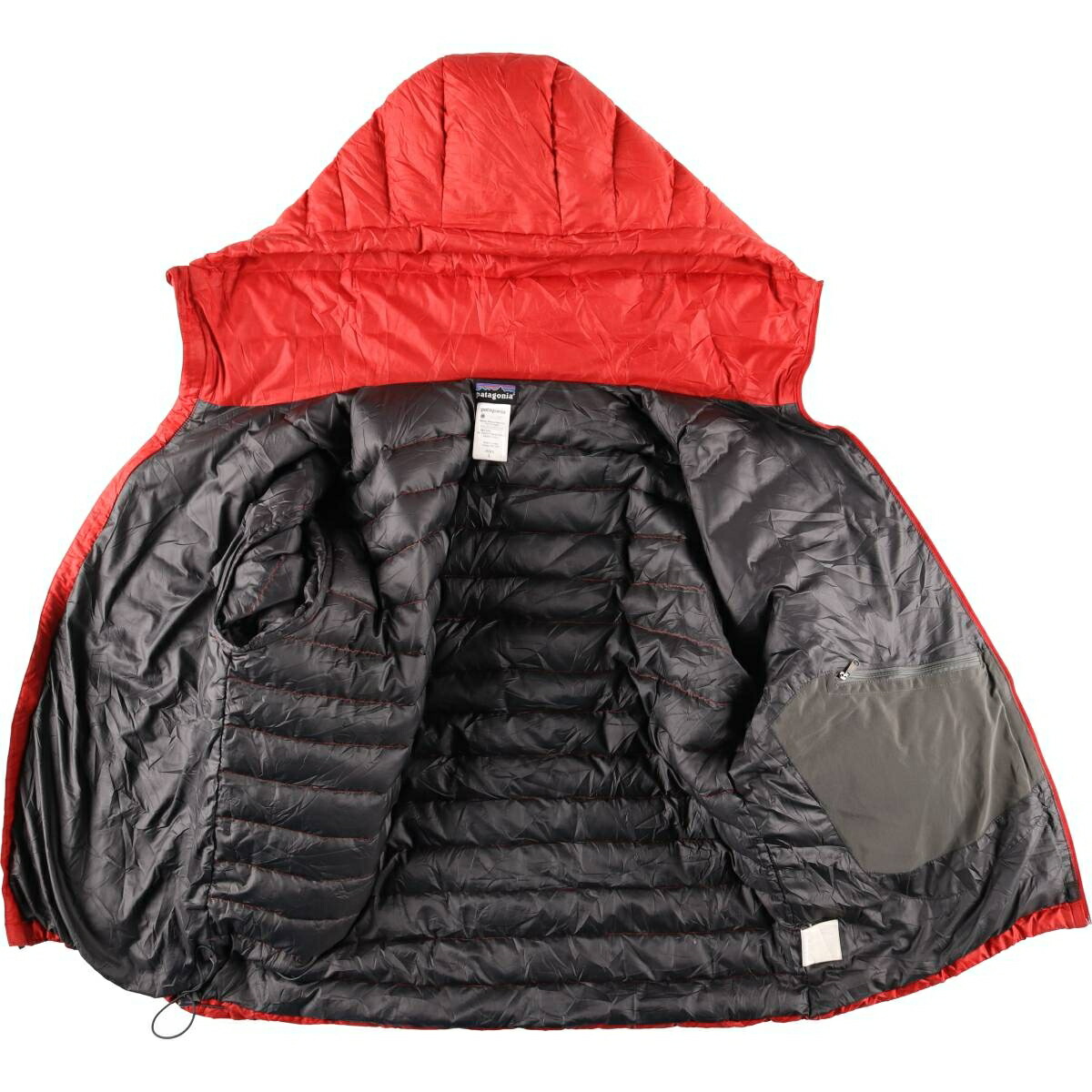 古着 パタゴニア Patagonia ダウンセーターフルジップフーディー