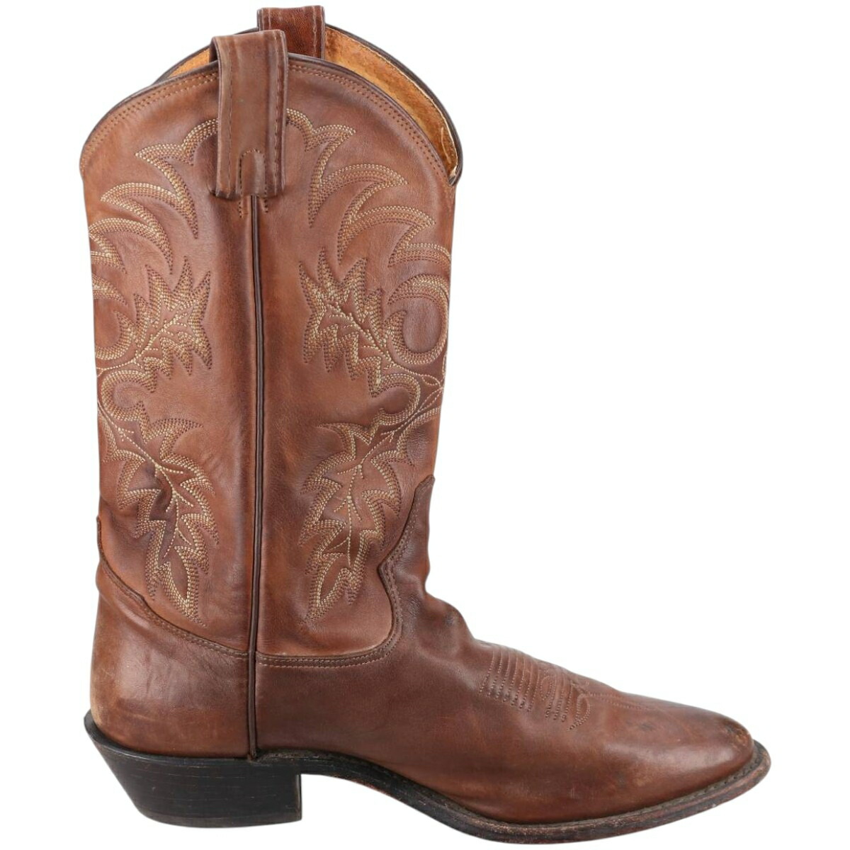 古着 トニーラマ Tony Lama 総柄 ウエスタンブーツ 9 1/2D メンズ27.0