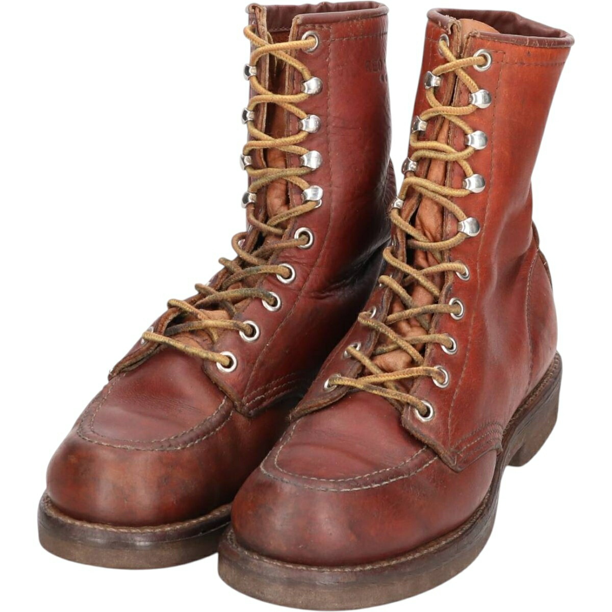 古着 70～80年代 レッドウィング RED WING プリントタグ 編み上げ