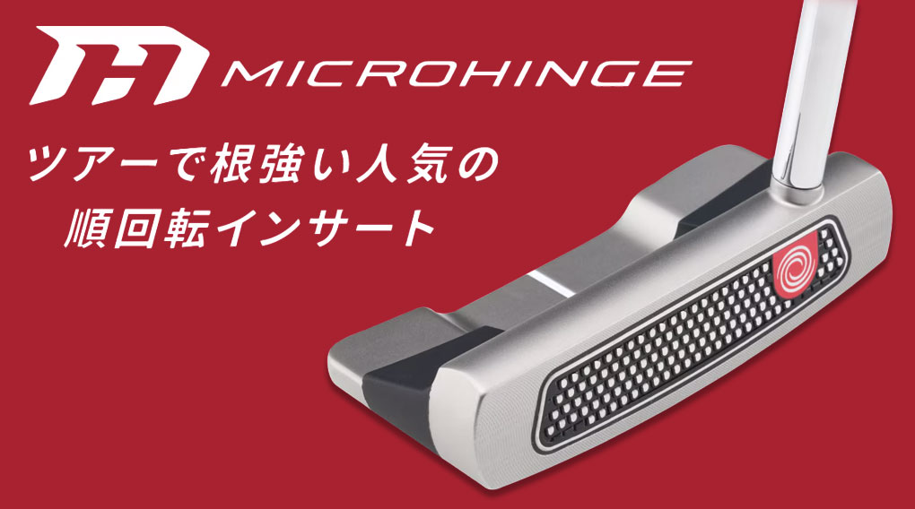 楽天市場】オデッセイ MICROHINGE DW マイクロヒンジ パター メンズ 右