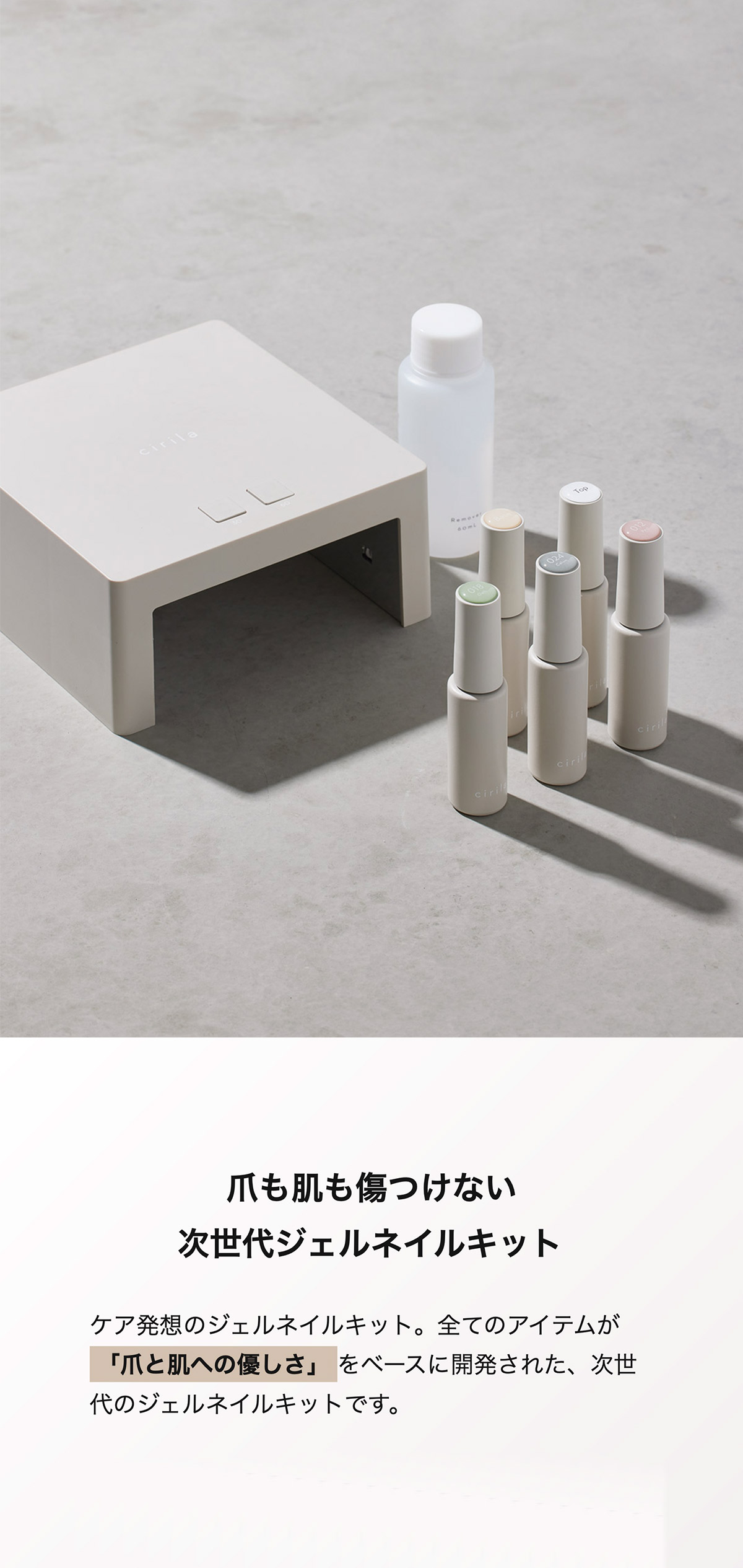 楽天市場】シリラ ジェルネイルキット +1カラー【選択カラー 031~042