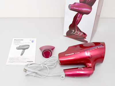 試用レポート： パナソニック ヘアードライヤー EH-CNA98