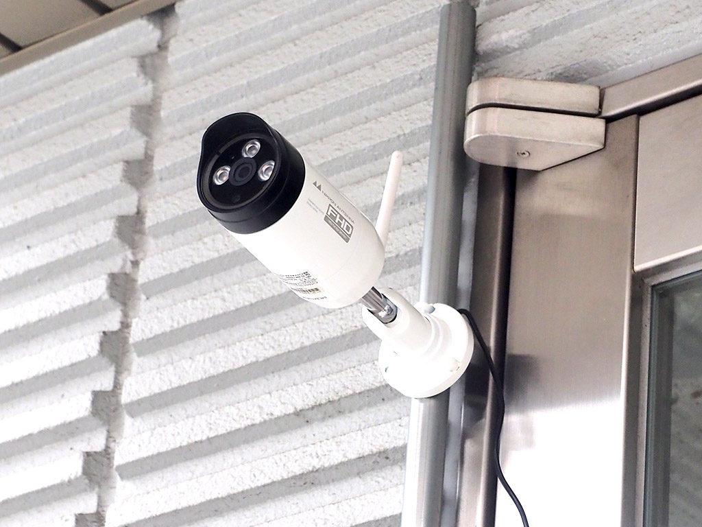 防犯カメラを設置＆機能をチェック！『ドコでもeye Security』【試用