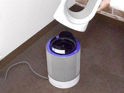 試用レポート： ダイソン 空気清浄機能付ファン Pure Cool Link TP02WS