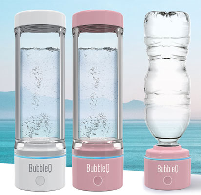 楽天市場】nanoko 携帯型水素水生成機能付き水素分子生成器 BubbleQ BQ