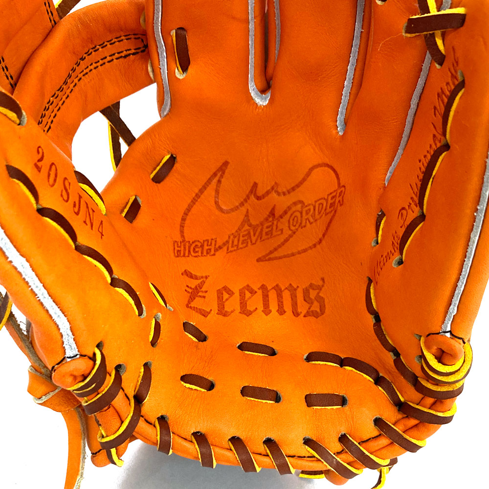 ジームス 軟式 ジュニア グローブ 三方親 湯もみ型付け済 野球 限定品