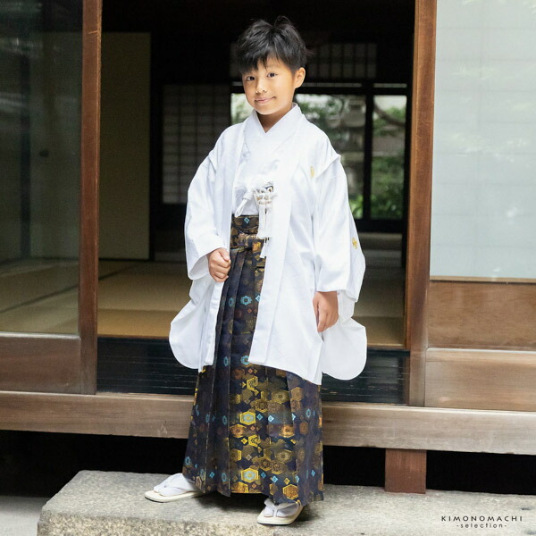 男児 男の子 雪駄 単品「白鼻緒 16.5cm/19.5cm 2サイズ」七五三 子供