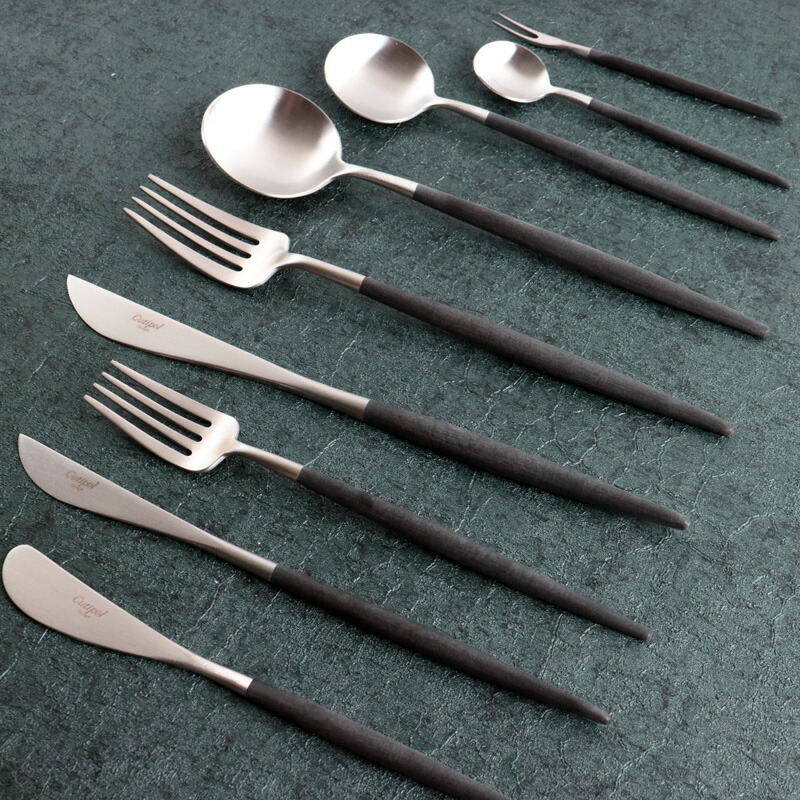 楽天市場】クチポール GOA ブラックシルバー ティースプーン 正規品