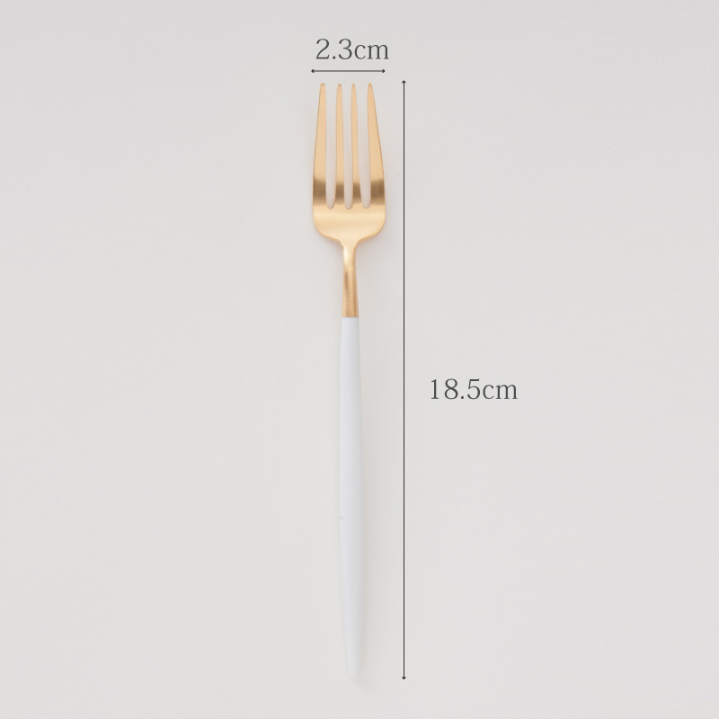 楽天市場】クチポール GOA ホワイトゴールド デザートフォーク 正規品