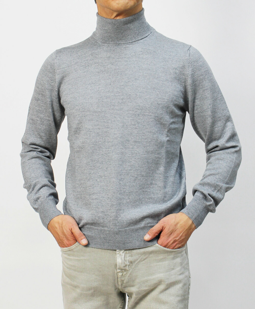 グランサッソ / GRANSASSO / タートルネック ニット / メリノ ウール