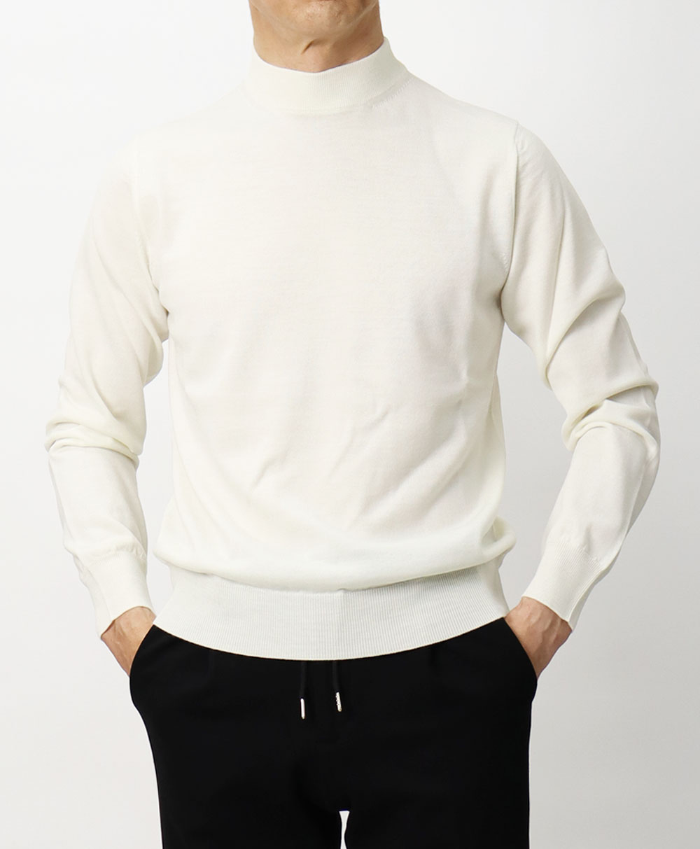 クルチアーニ / Cruciani / モックネック ハイゲージ ニット / 27