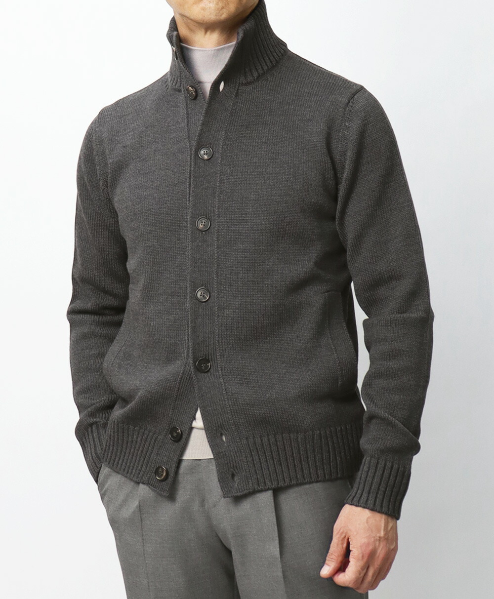 ザノーネ / ZANONE / NEW CHIOTO / キョート / スタンドカラー ニット