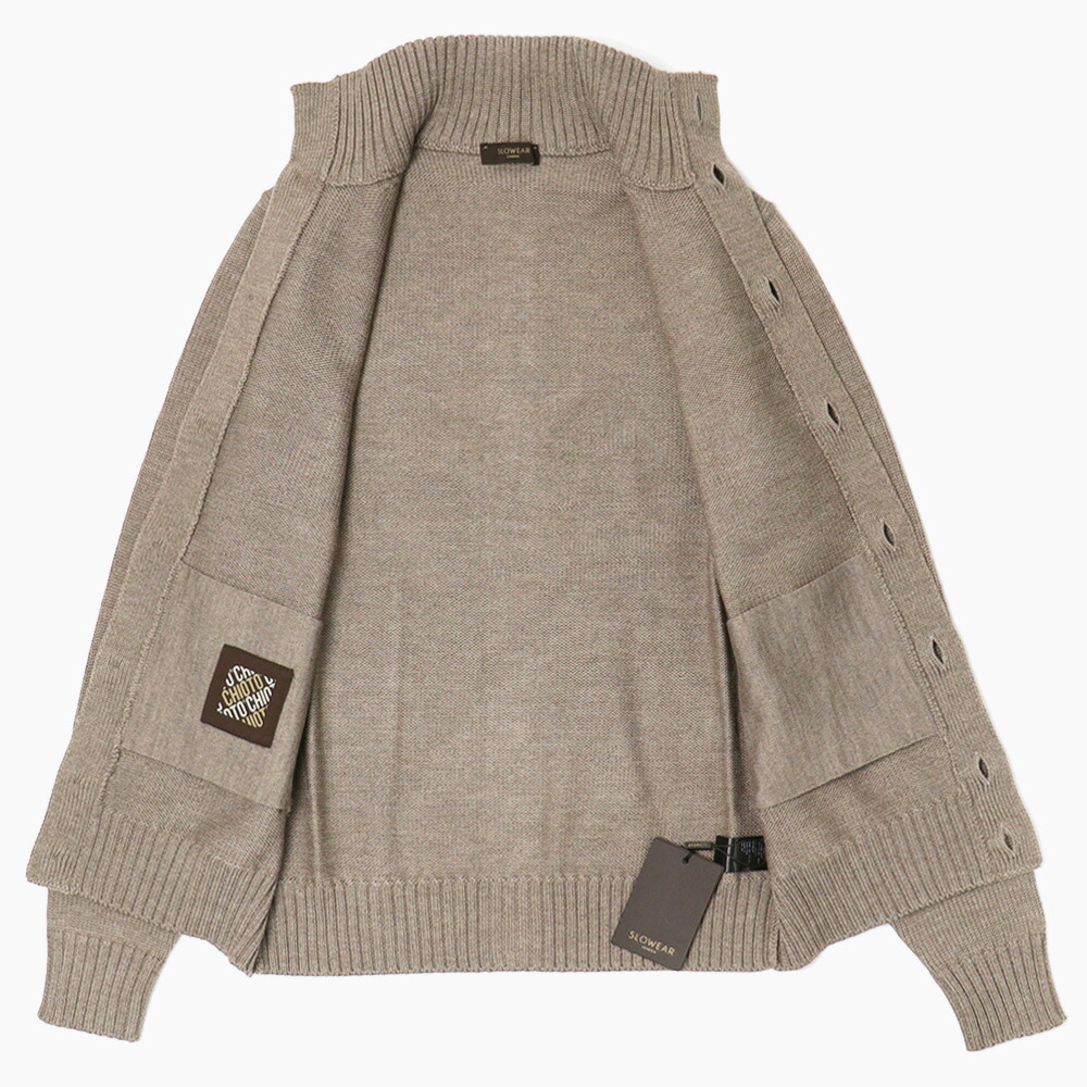 ザノーネ / ZANONE / NEW CHIOTO / キョート / スタンドカラー ニット