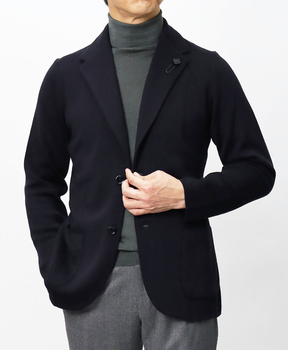 ラルディーニ / LARDINI / ニット ジャケット / ウール / LJM56