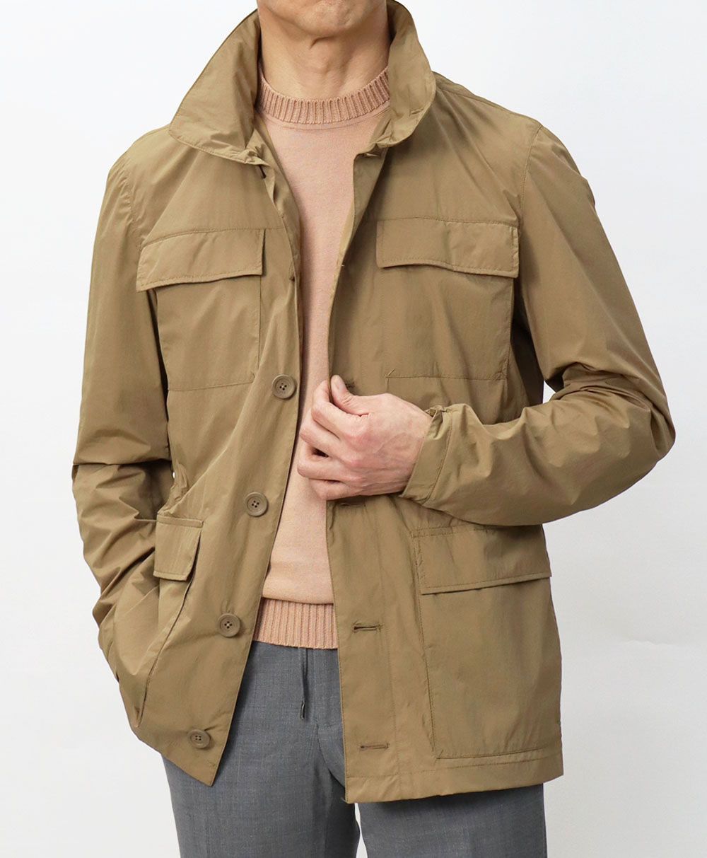 ヘルノ / HERNO / M65型 ジャケット / 超軽量ナイロン / 撥水