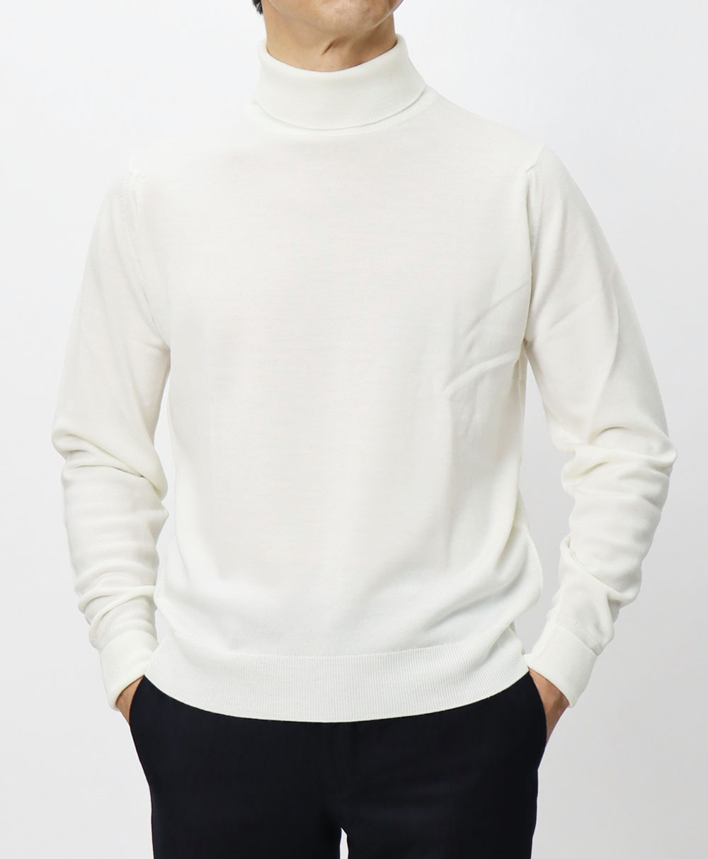 ジョンスメドレー / JOHN SMEDLEY / A4588 / タートルネック ニット