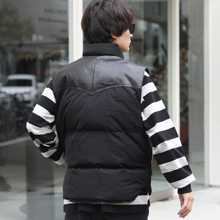 楽天市場】【ポイント10倍】Schott ショット LEATHER COMB. VEST