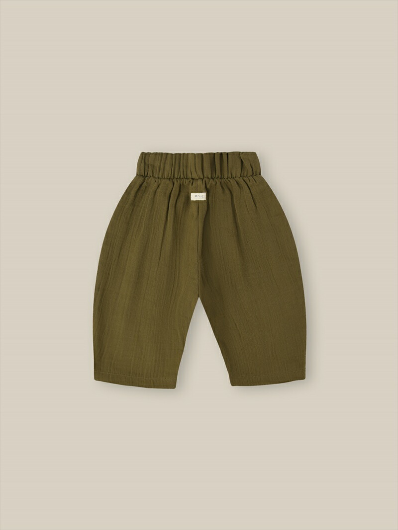 organic zoo】Olive Fisherman Pants 【1-2歳/2-3歳/3-4歳】 オリーブ