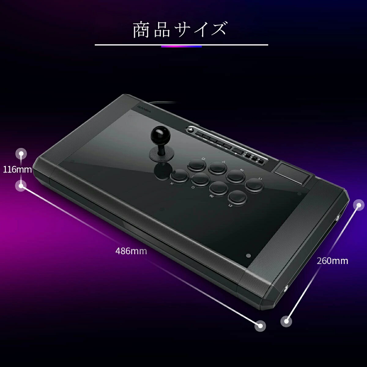 楽天市場】【Playstation公式ライセンス取得商品】 Qanba Obsidian 2