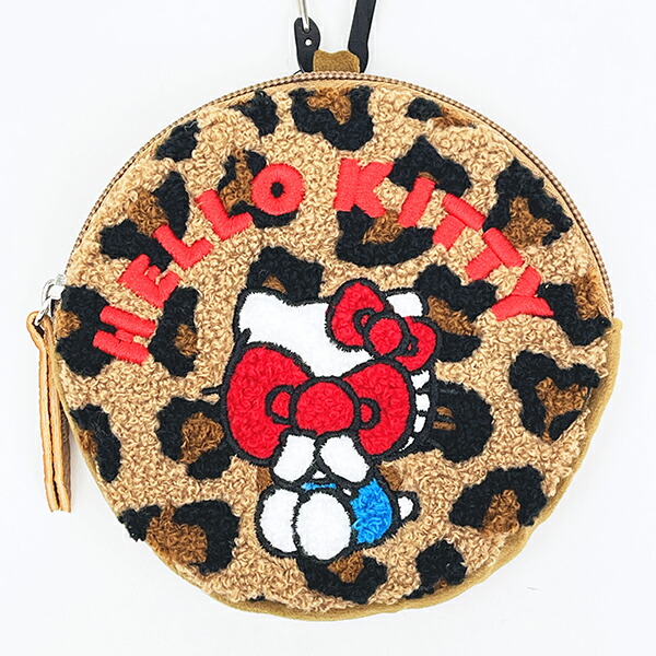 サンリオ ハローキティ サークルさがらポーチ レオパード 目隠し Sanrio